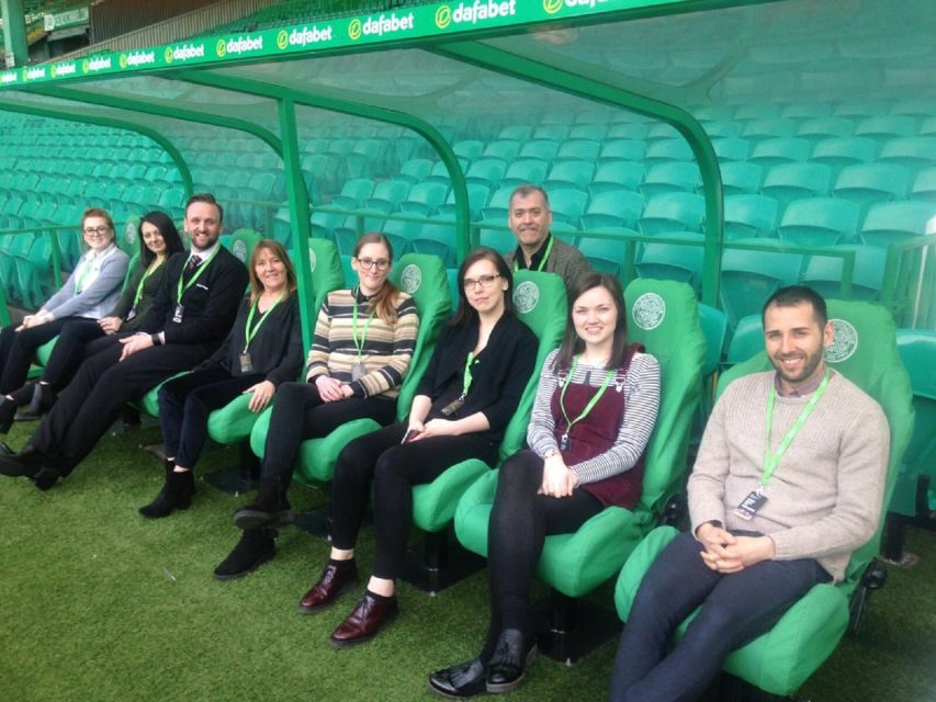 Glasgow: Celtic Park Stadium Tour and Dining Experience - Meeting at the Sports Bar: the start of your Parkhead day