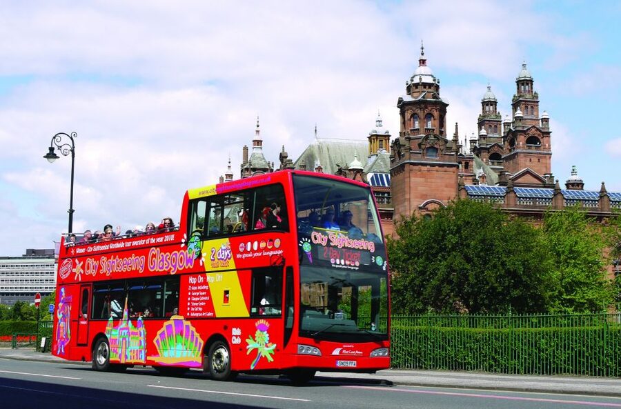 Glasgow: City Sightseeing Hop-On Hop-Off Bus Tour - Getting On Board: Live Guide vs Audio and How to Hear It