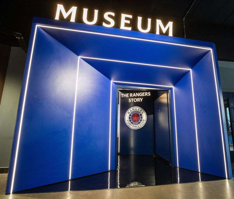 Glasgow: Rangers Football Club Museum - Interactive dream-team screens: where the museum turns playful