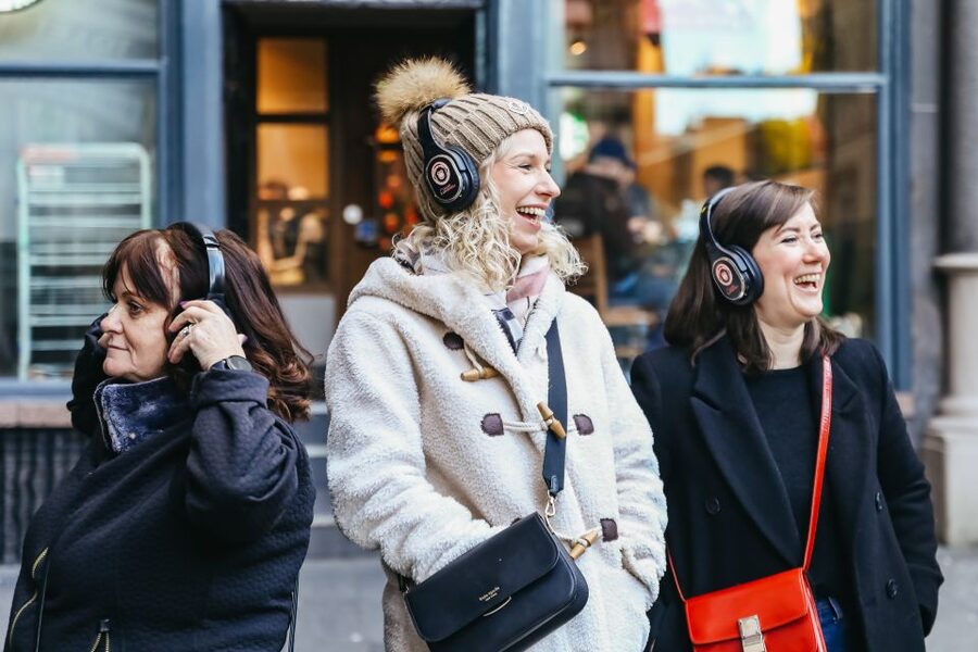 Glasgow: Silent Disco Adventure Tour - The Hosts: Why Lizette and William’s Energy Makes It Work