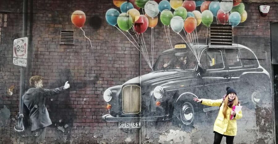 Glasgow: Street Art Guided Walking Tour - The Mural Trail Route: From The Lighthouse to Fellow Glasgow Residents