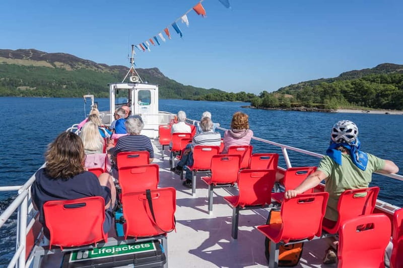 Loch Katrine – National Park Natural Wonders Scenic Cruise - Entering the Lady of the Lake at Trossachs Pier